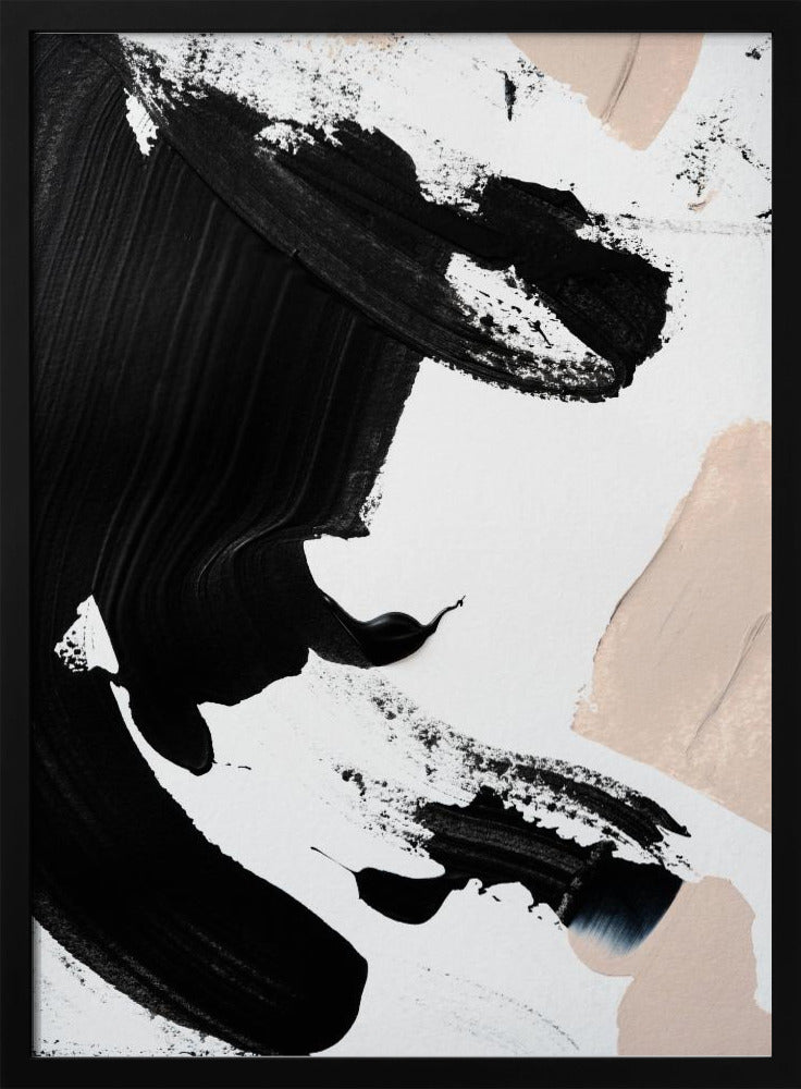 Zwart en Naakt | Poster
