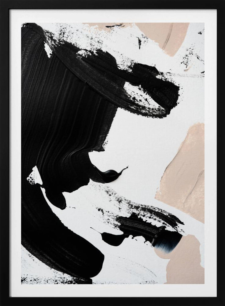 Zwart en Naakt | Poster