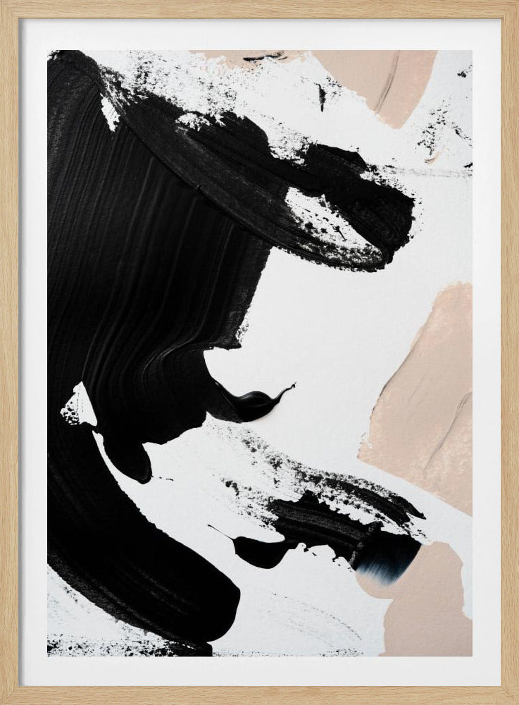Zwart en Naakt | Poster