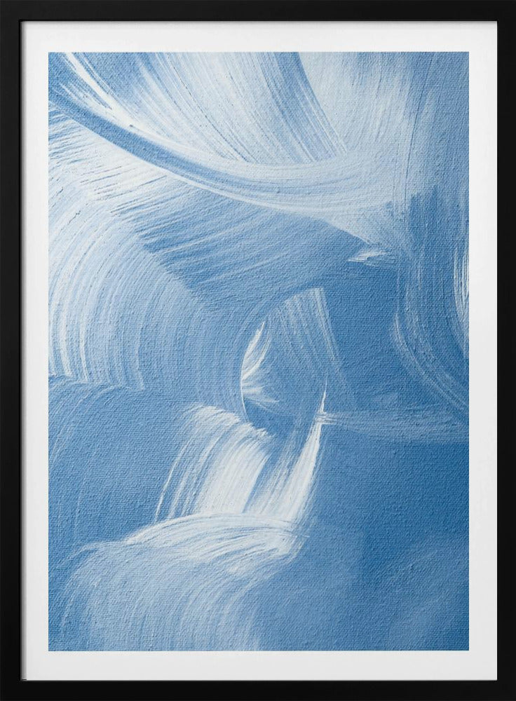 Acryl golven | Poster