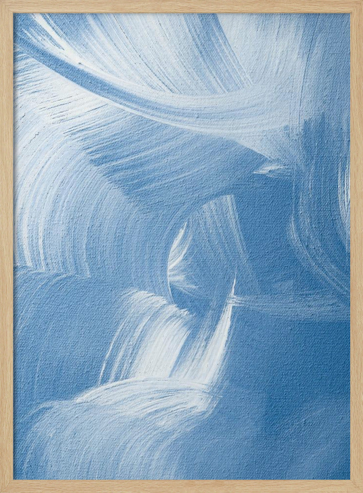 Acryl golven | Poster