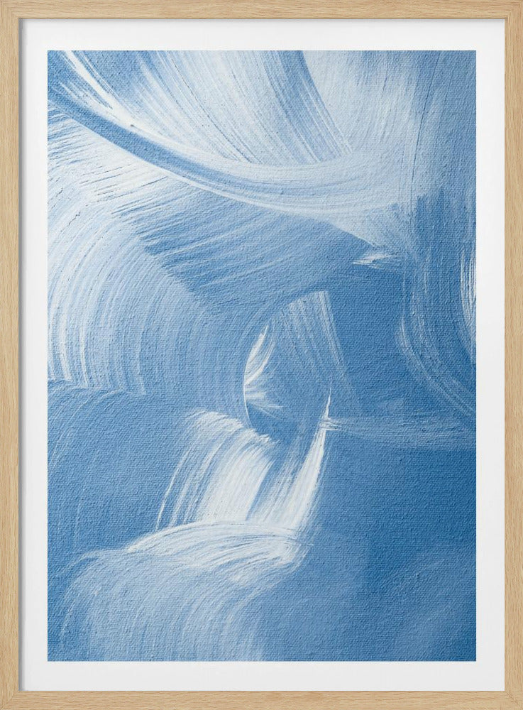 Acryl golven | Poster