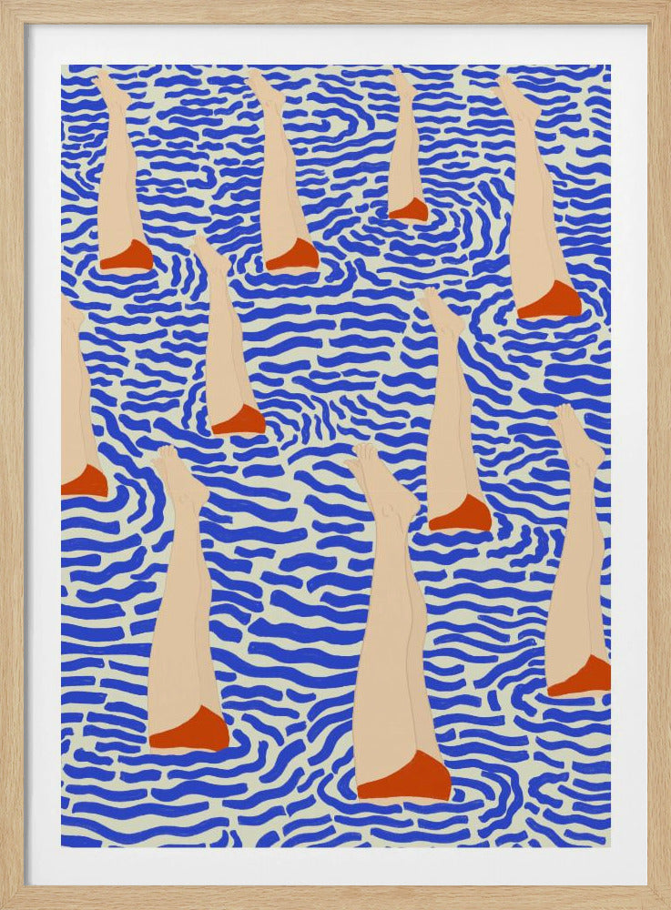 Bañistas | Poster