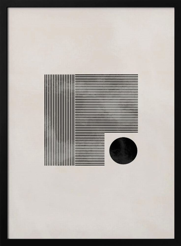 Minimalistisch vierkant | Poster