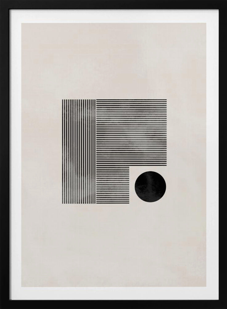 Minimalistisch vierkant | Poster