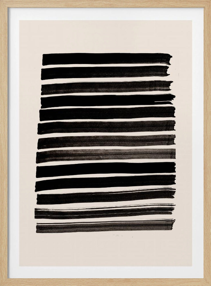 Strepen_Beige | Poster
