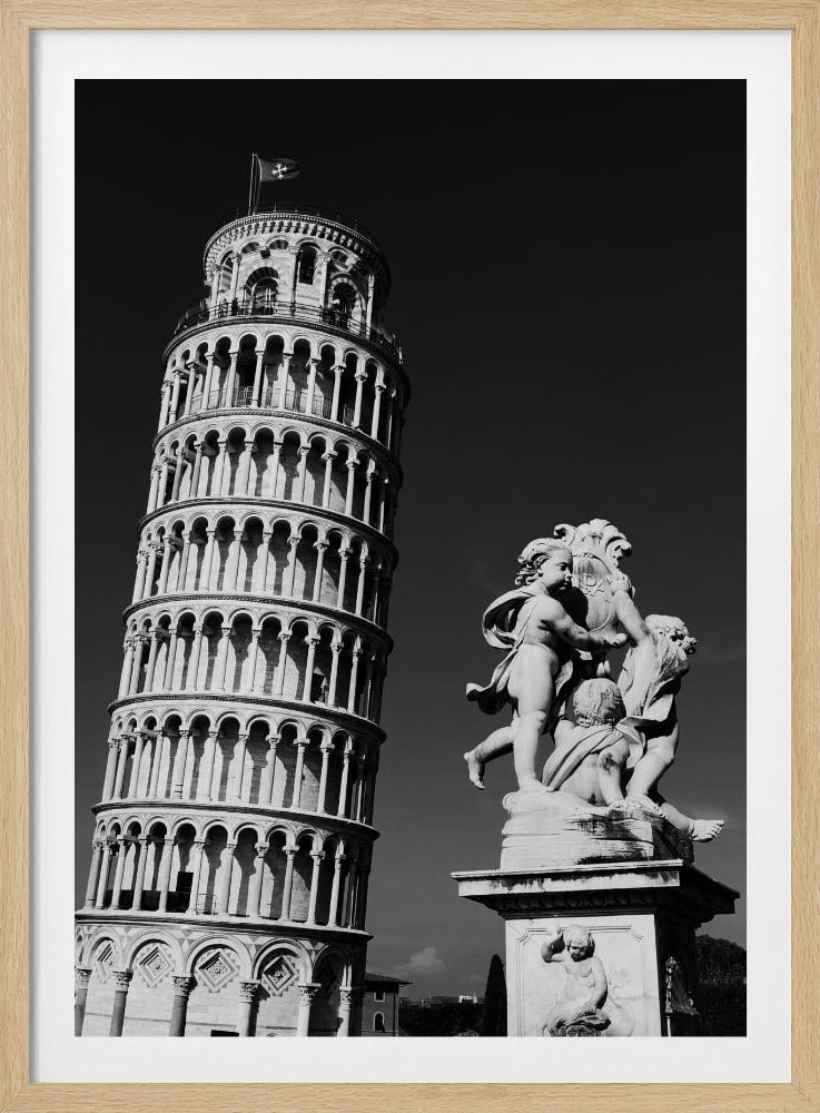 De scheve toren van Pisa | Poster