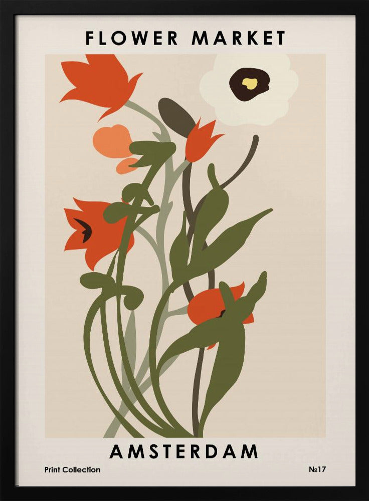 Bloemenmarkt Amsterdam | Poster