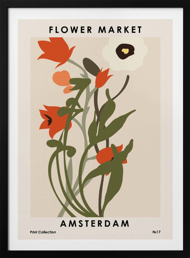 Bloemenmarkt Amsterdam | Poster