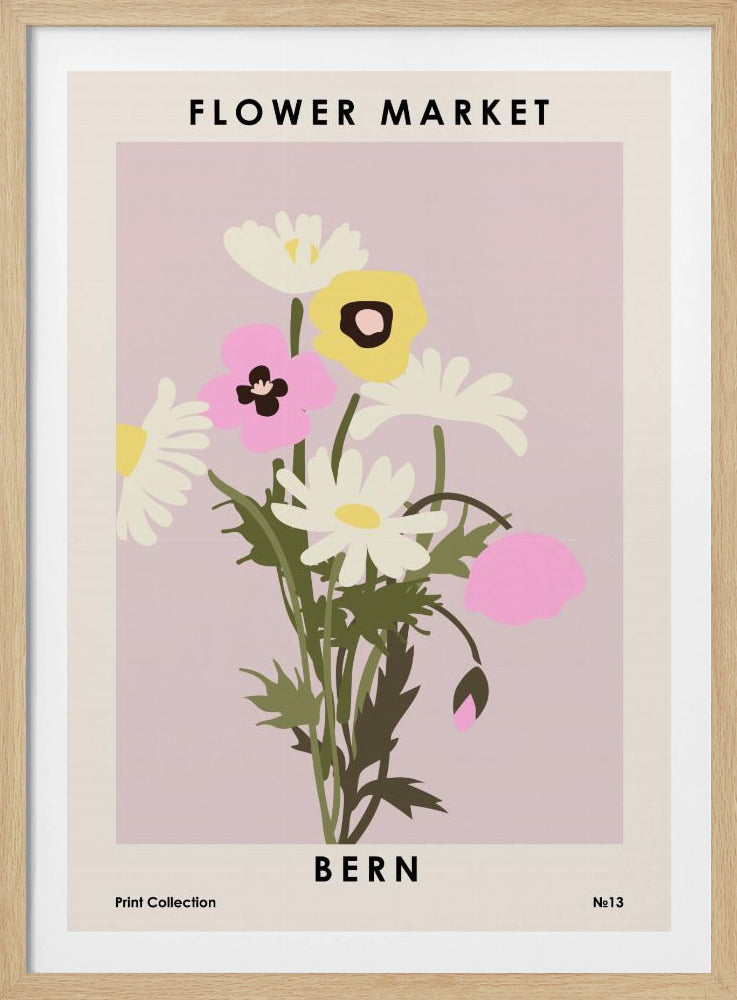 Bloemenmarkt Bern | Poster