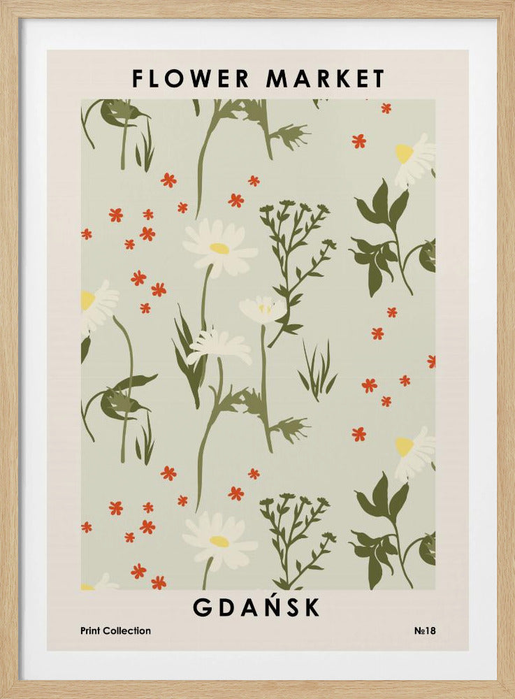 Flower Market Gdańsk | Poster