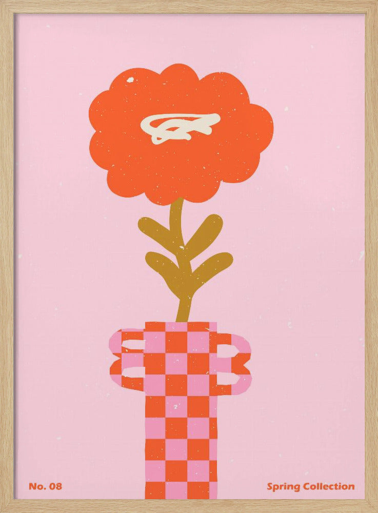Lentebloem #08 | Poster