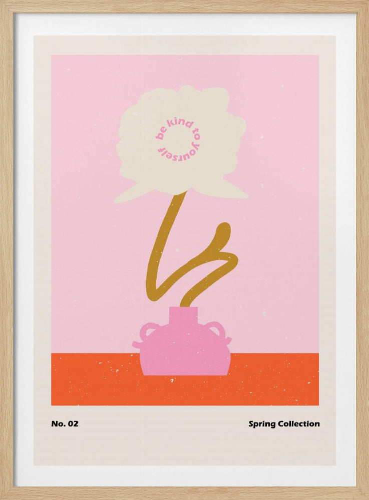 Lentebloem #02 | Poster