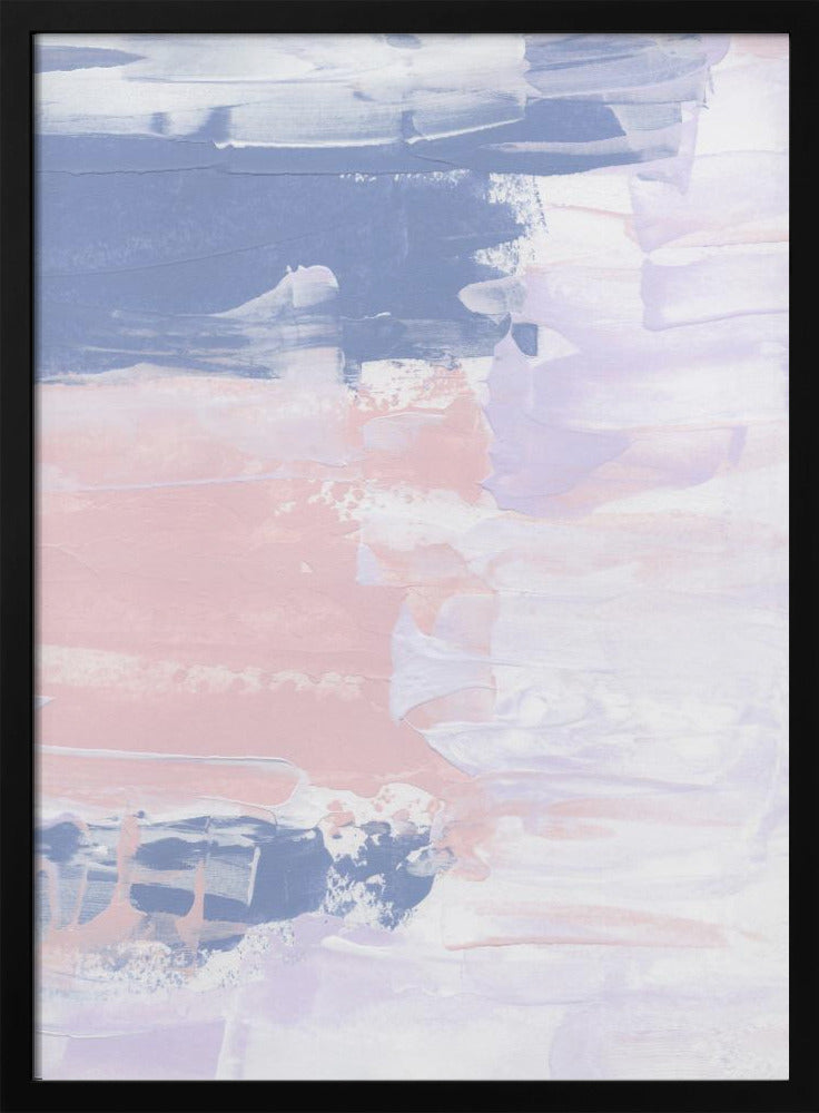 Pastelpenseelstreken | Poster
