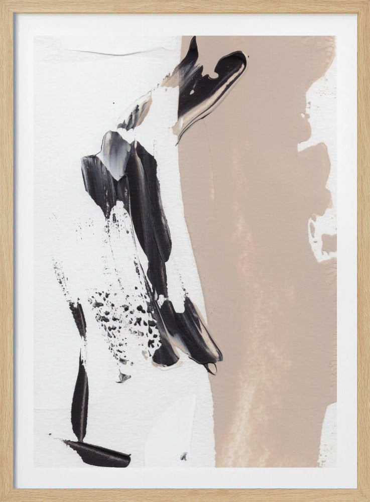 Monochrome elegantie | Poster