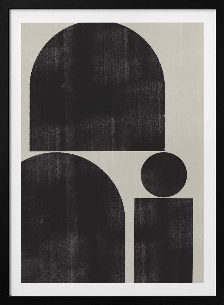 Geometrische stilte | Poster