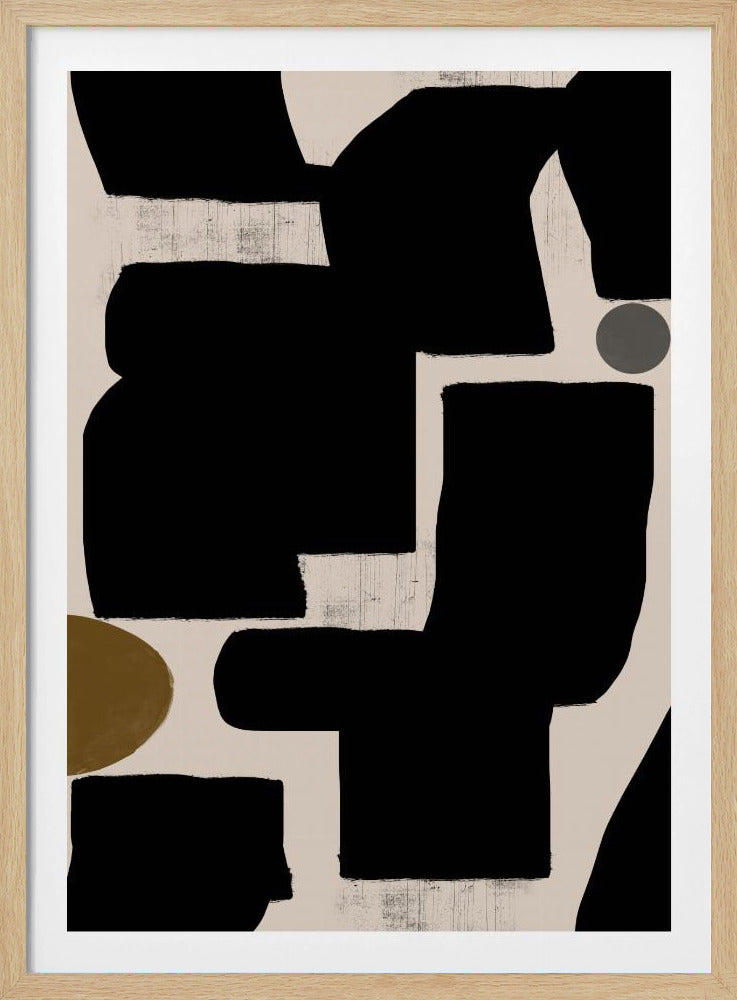 Vormen in harmonie | Poster
