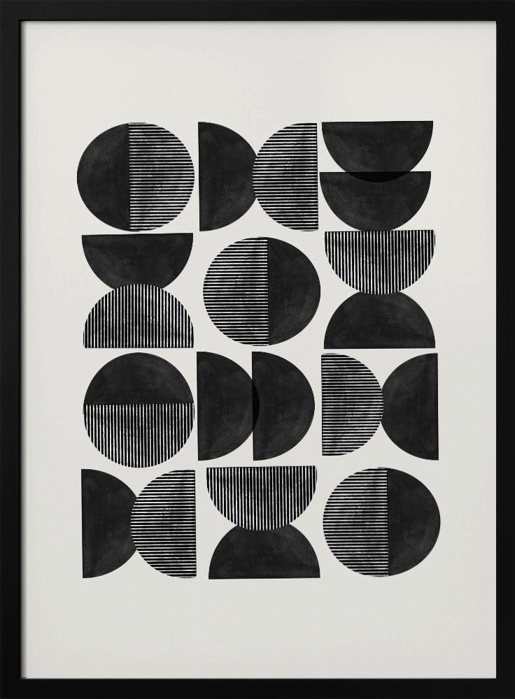 Geometrisch ritme | Poster