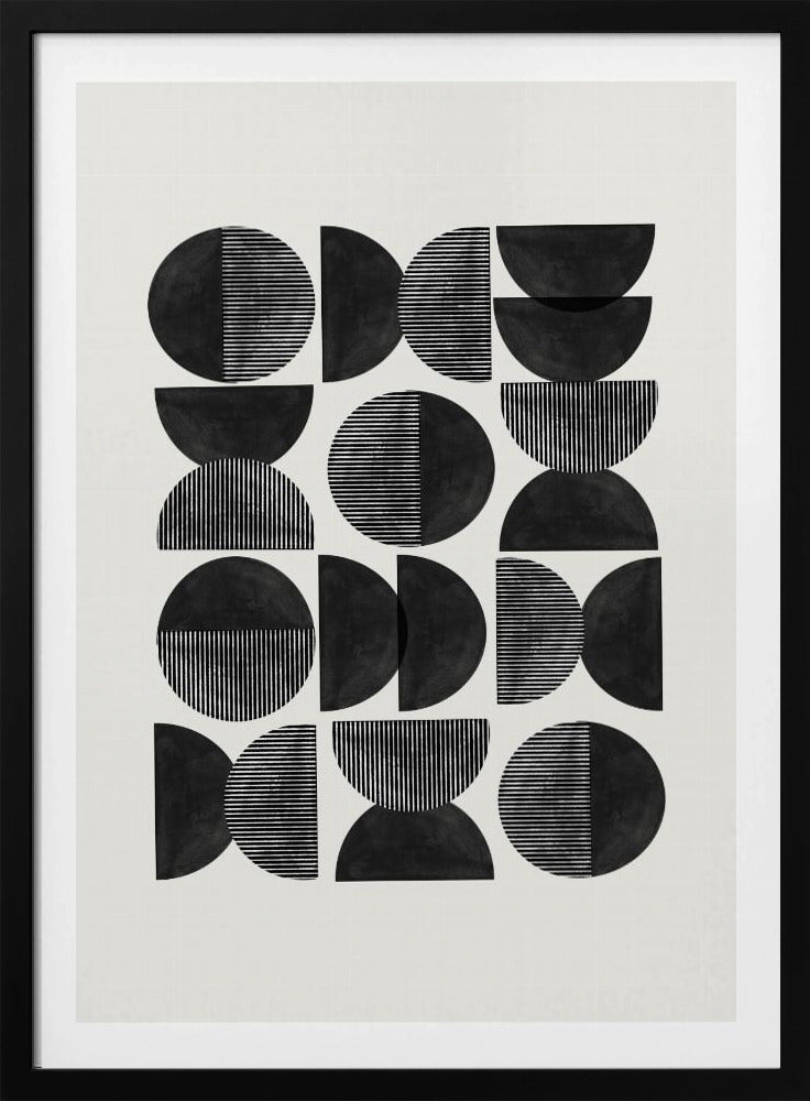 Geometrisch ritme | Poster