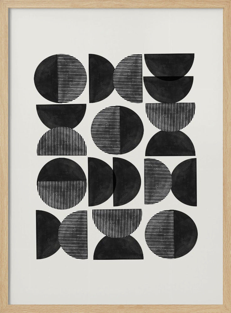 Geometrisch ritme | Poster