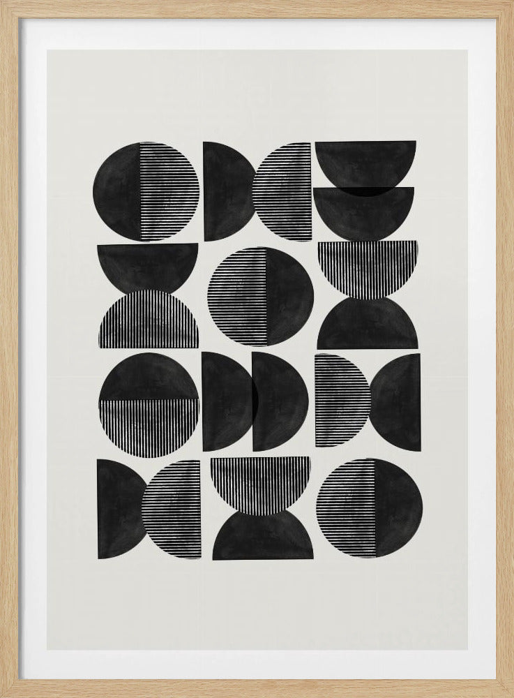 Geometrisch ritme | Poster