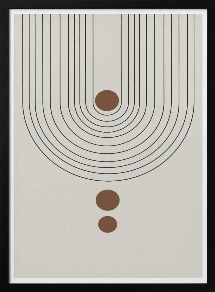 Gebogen symmetrie-elementen | Poster