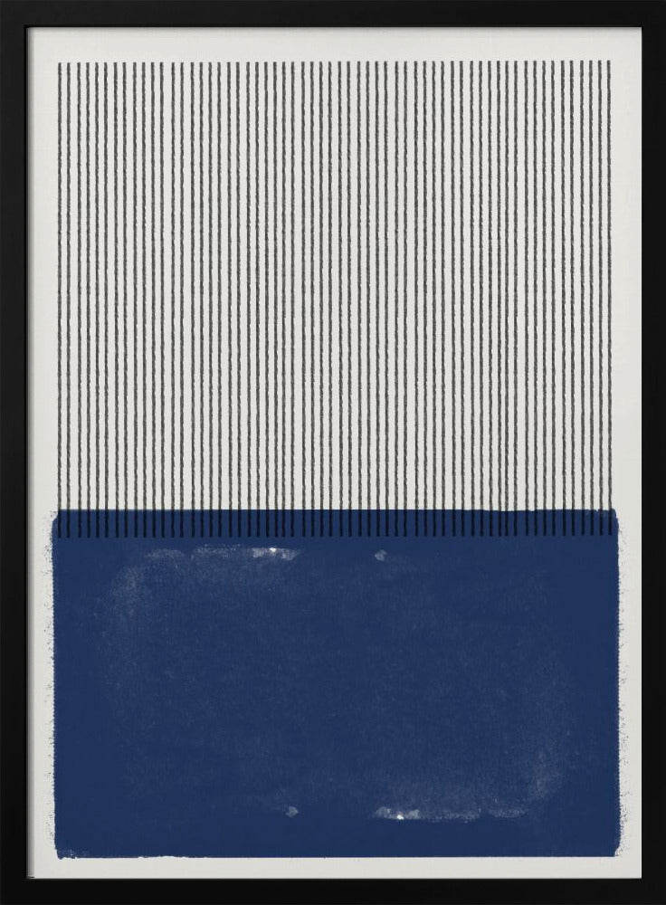 Blauwe Lijn Harmonie | Poster