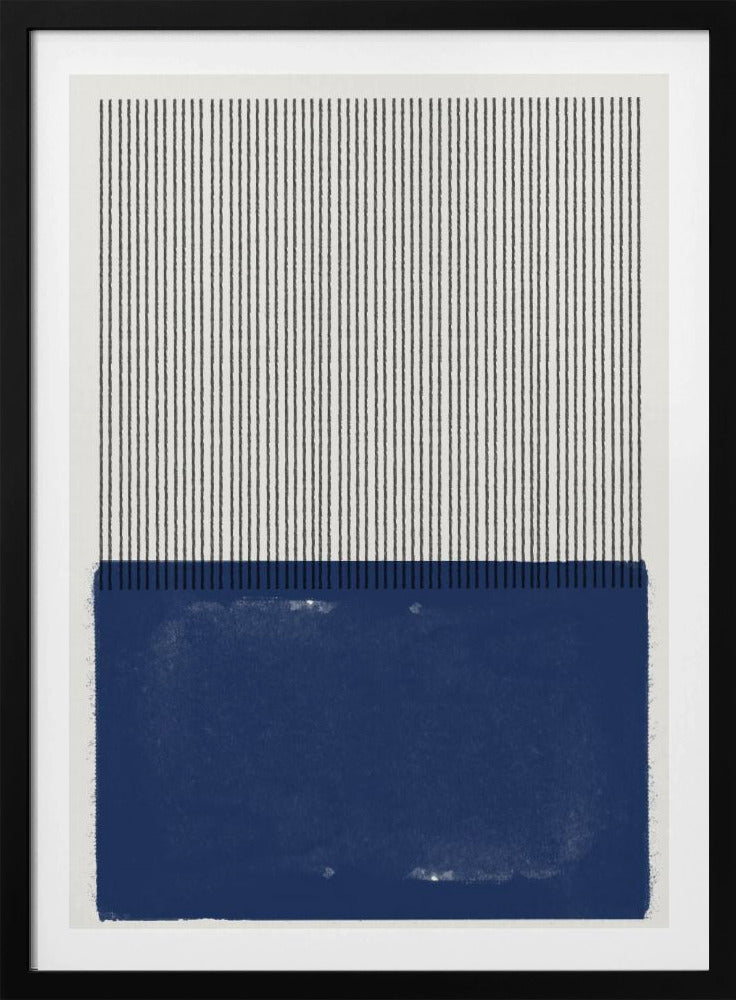 Blauwe Lijn Harmonie | Poster