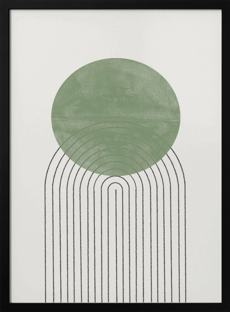 Groene baan echo's | Poster
