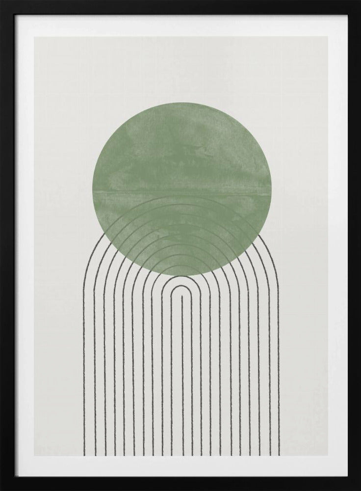 Groene baan echo's | Poster