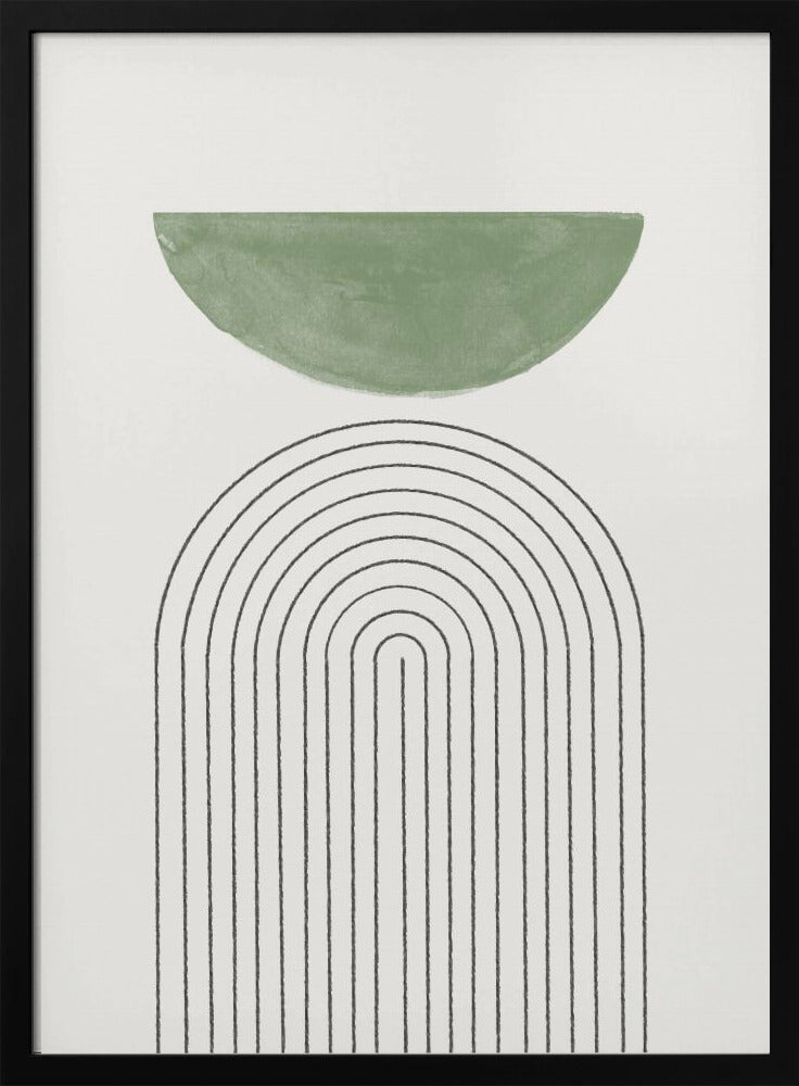 Gebogen Harmonie | Poster