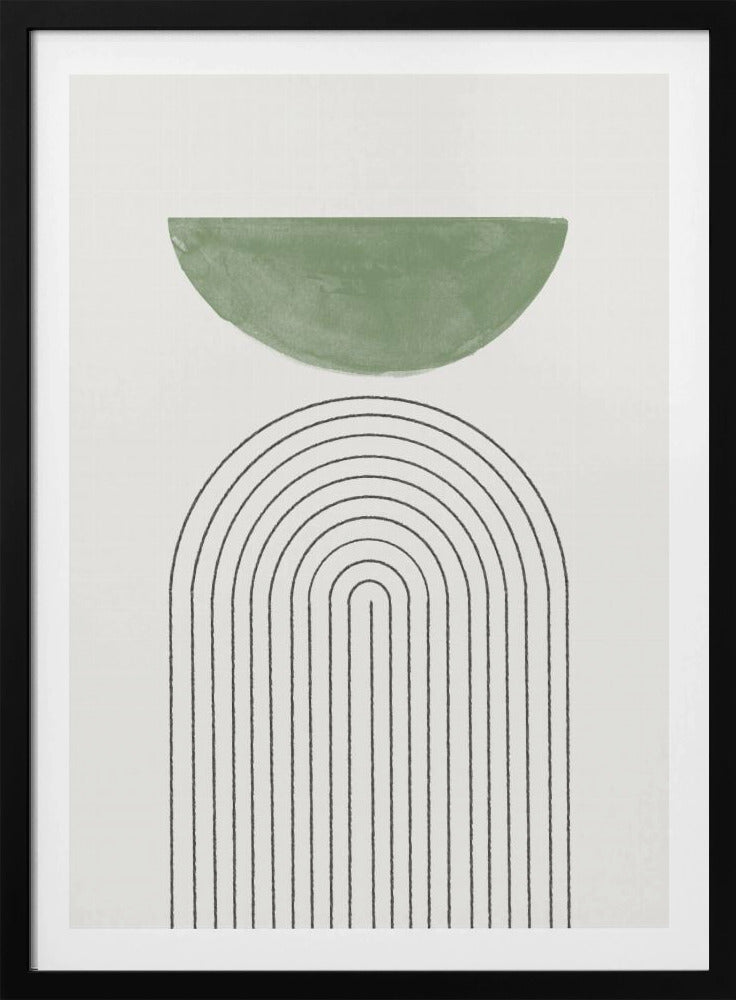 Gebogen Harmonie | Poster