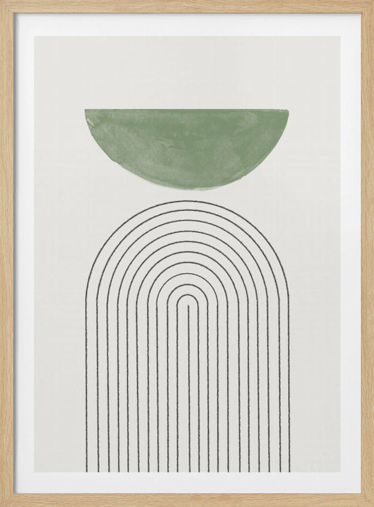 Gebogen Harmonie | Poster