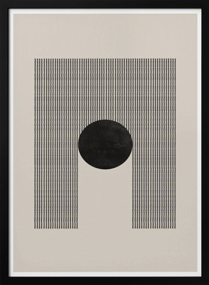 Geometrische eclips | Poster