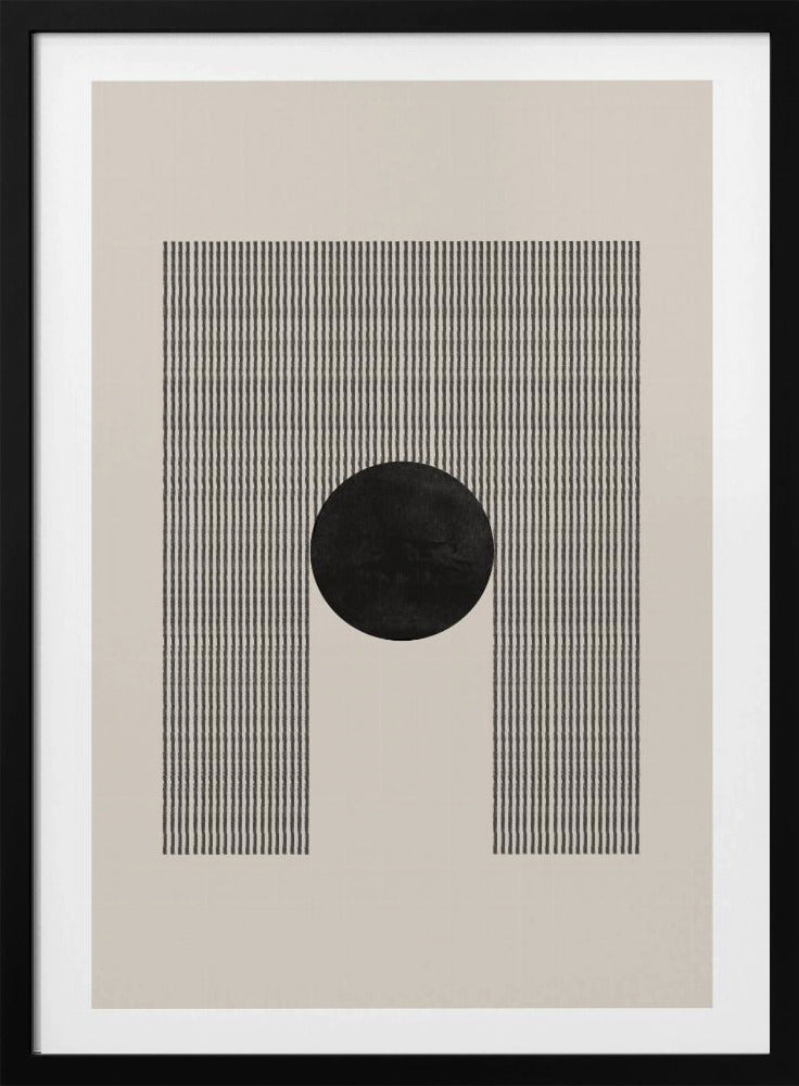 Geometrische eclips | Poster