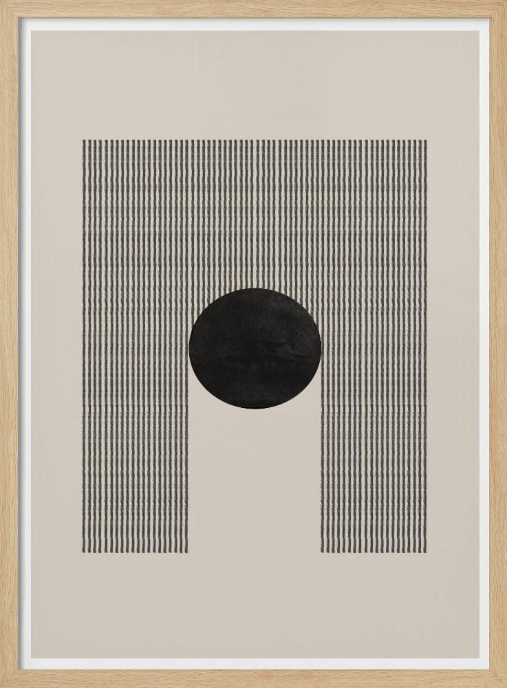Geometrische eclips | Poster