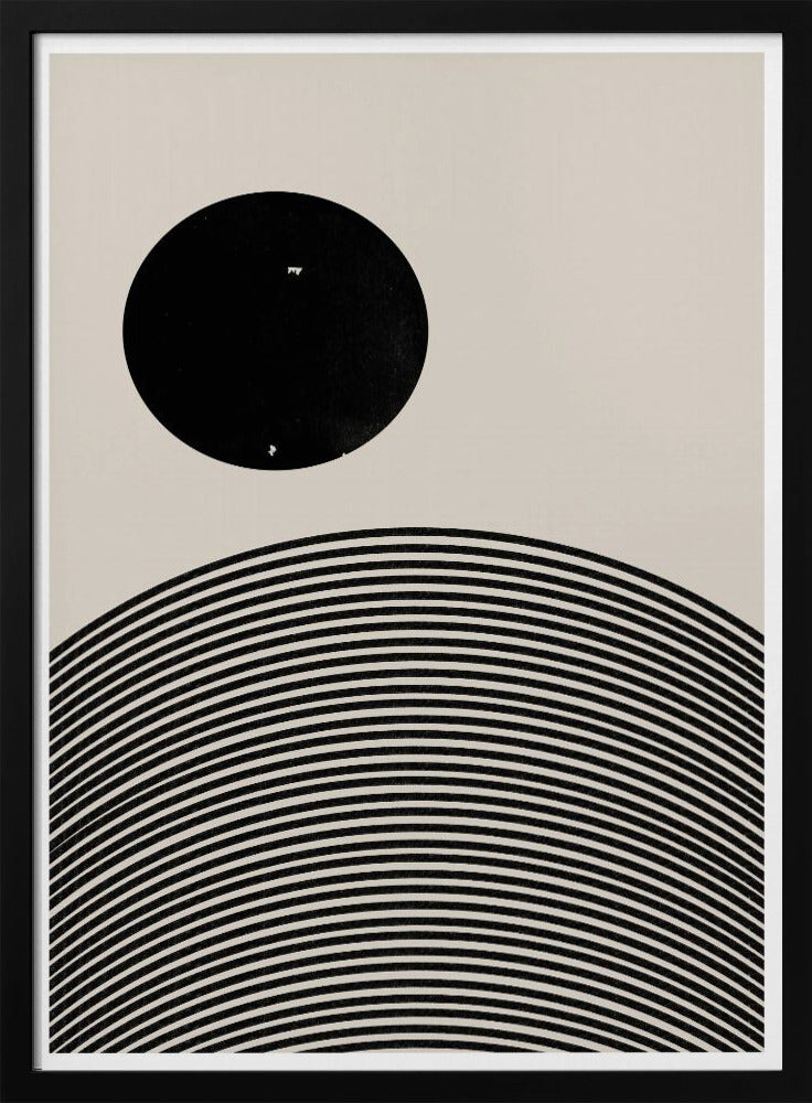Cirkel en krommen | Poster