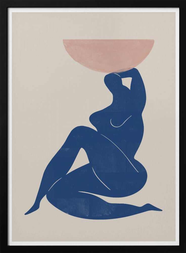 Harmonie in Blauw | Poster