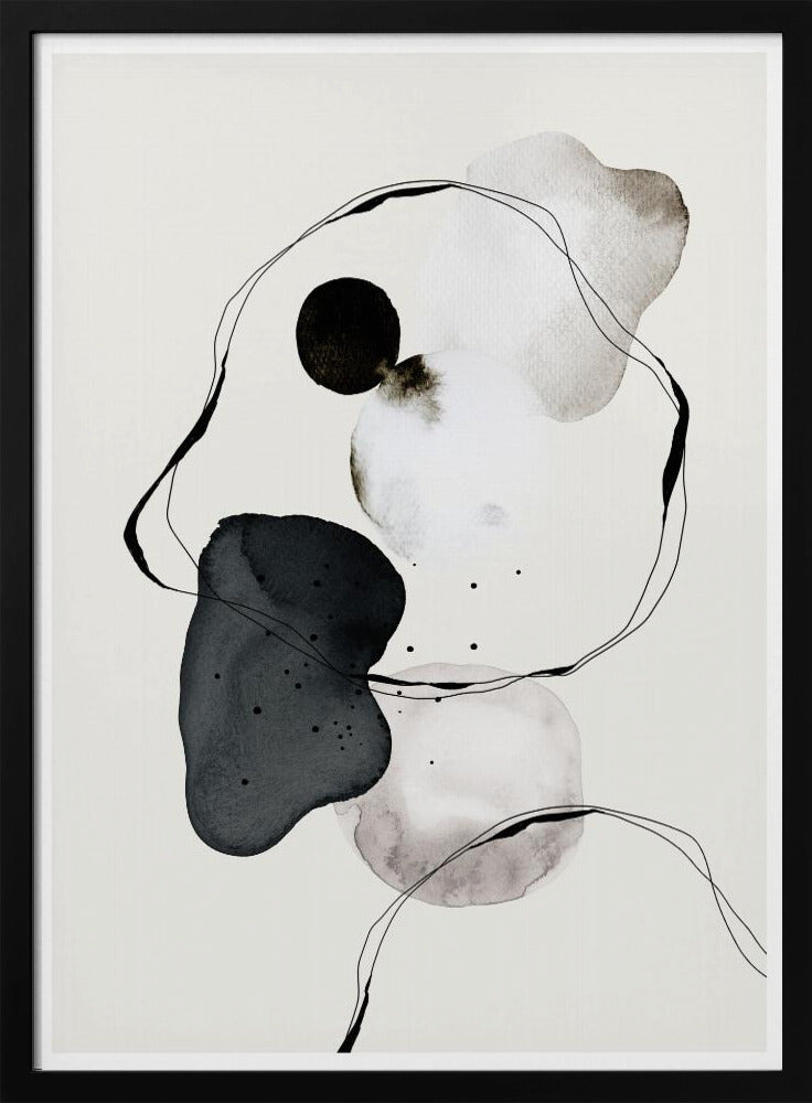 Monochrome Dans | Poster