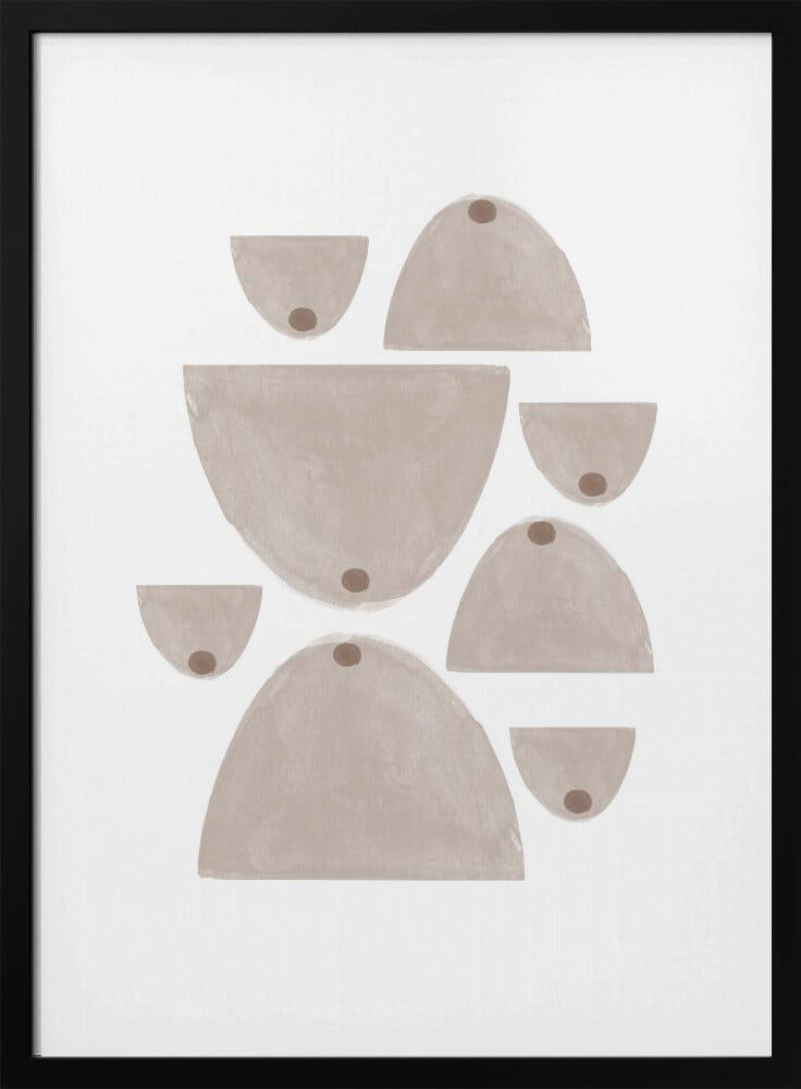 Gebalanceerd minimalisme | Poster