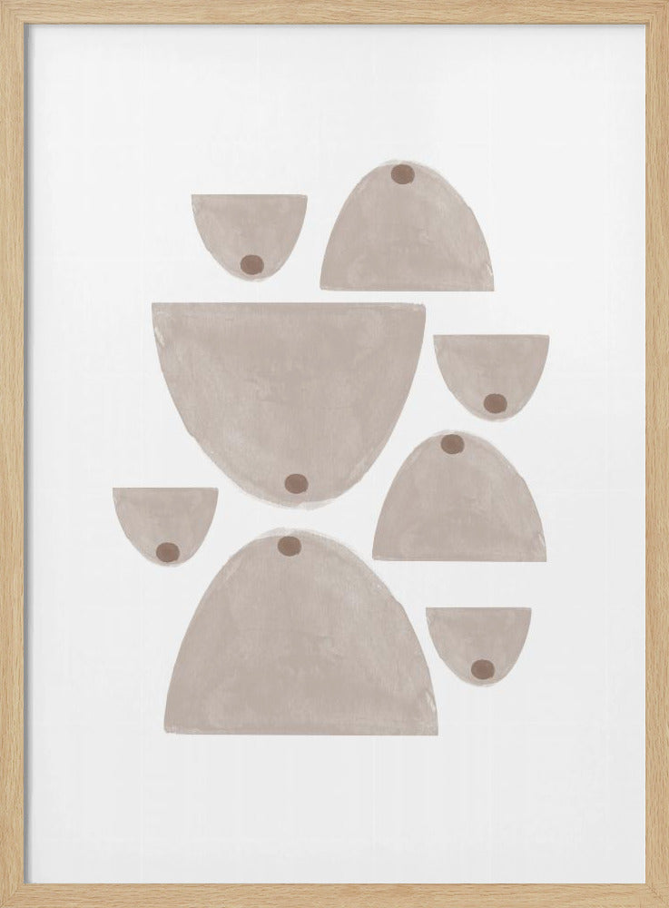 Gebalanceerd minimalisme | Poster