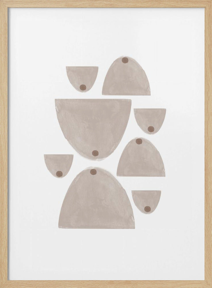 Gebalanceerd minimalisme | Poster
