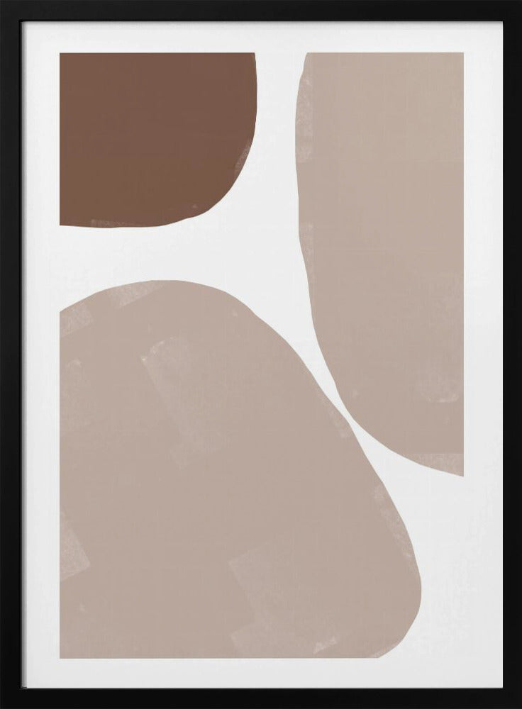 Zachte compositie nr. 4. | Poster