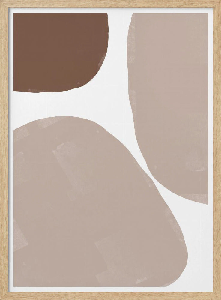 Zachte compositie nr. 4. | Poster