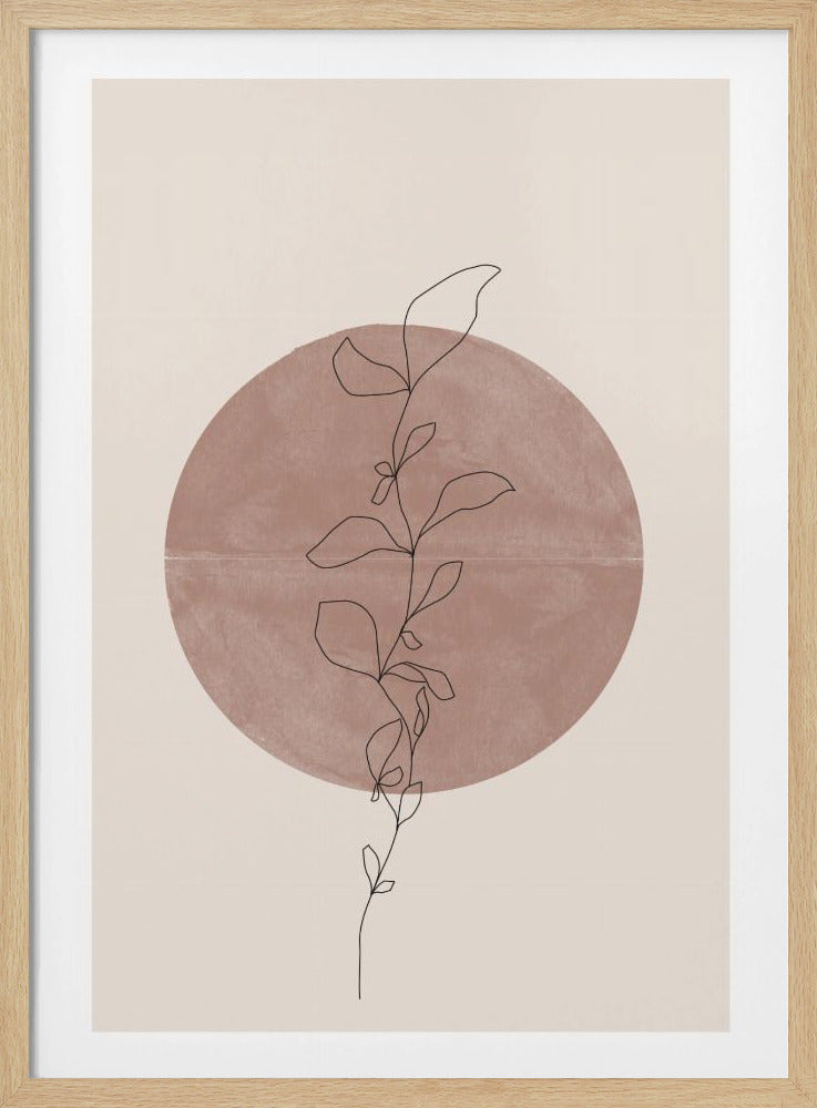 Cirkel en Wijnstok | Poster