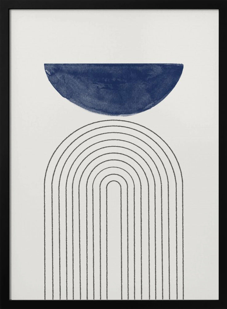 Gebogen sereniteit | Poster
