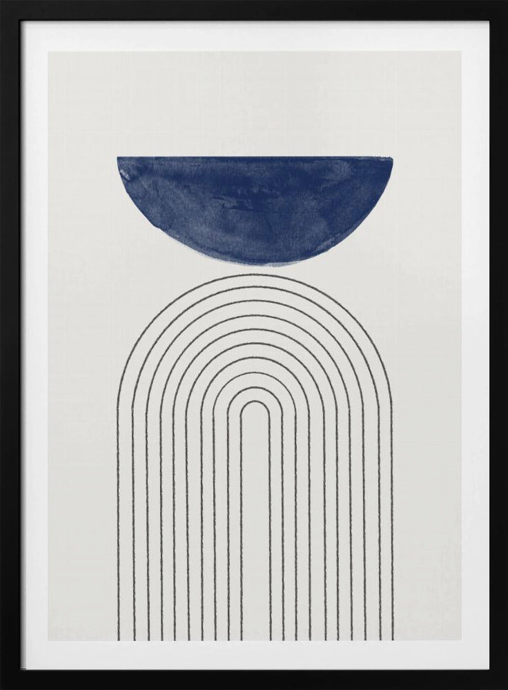 Gebogen sereniteit | Poster