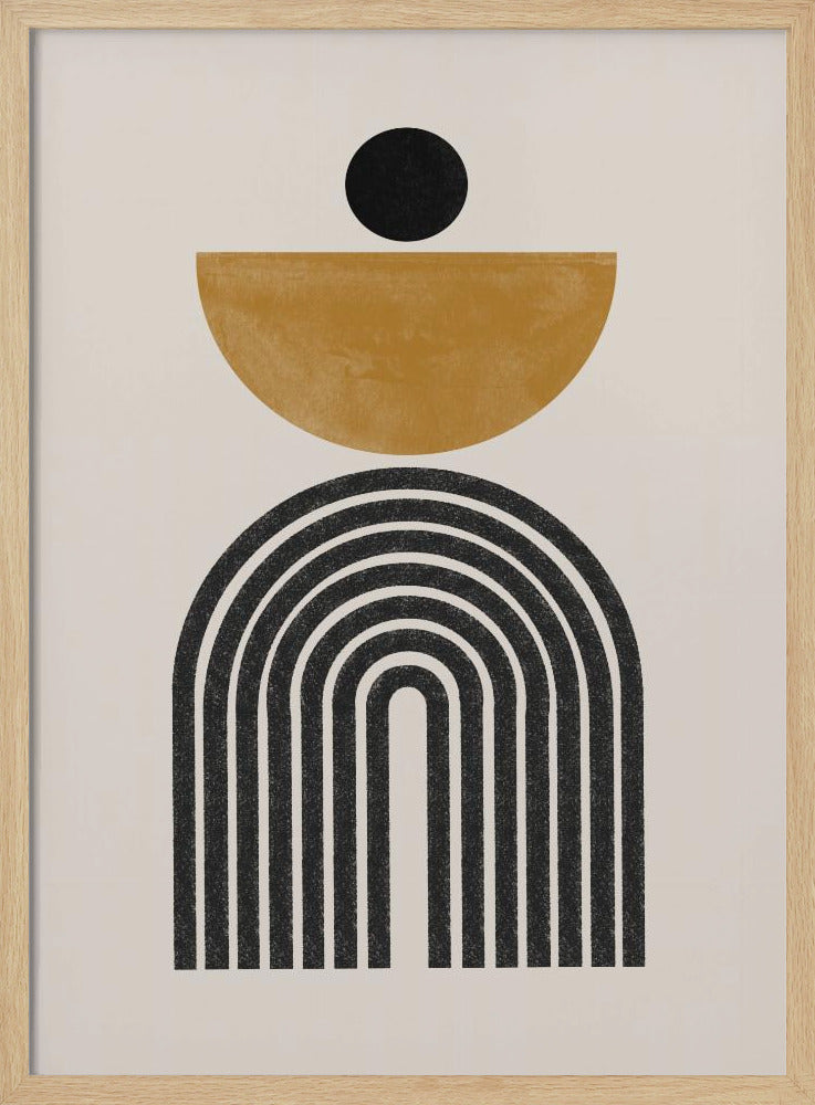 Geometrische harmonie | Poster
