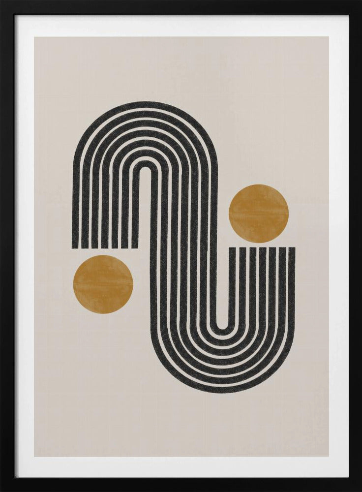 Gebogen Harmonie | Poster