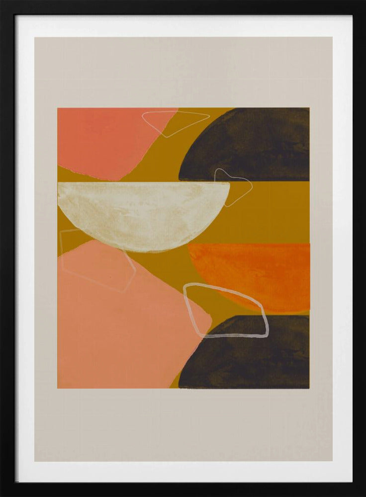 Abstracte harmonie | Poster